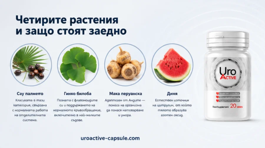 Четирите растителни съставки в състава на {{OFFER_NAME}}