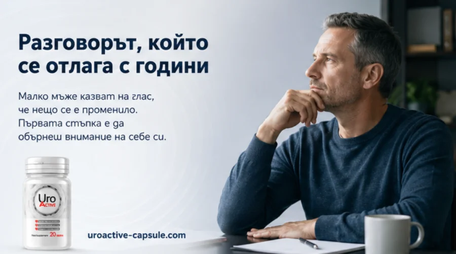 Мъж, който отлага разговора със специалист — защо се приема {{OFFER_NAME}}