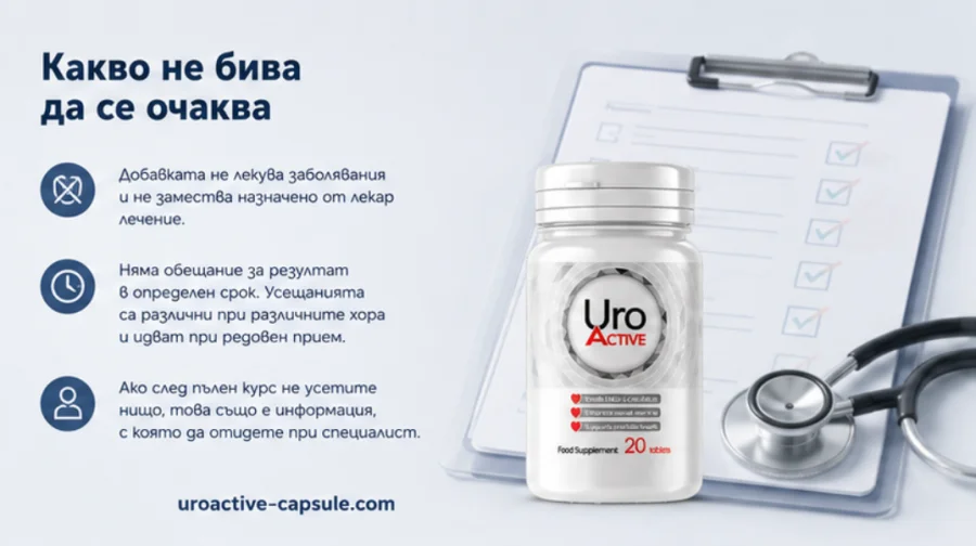 Реалистични очаквания от приема на {{OFFER_NAME}}